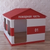 Детский игровой домик «Пожарная служба» - «globural.ru» - Балашиха