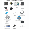 Robo kit DIYGO Мобильный робот с колесами всенаправленного движения - «globural.ru» - Балашиха