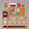 Уголок патриотического воспитания для дошкольников "Россия" Стандартный - «globural.ru» - Балашиха