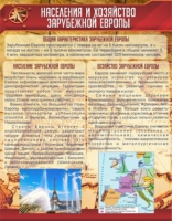 Стенд "Населения и хозяйство Зарубежной Европы" - «globural.ru» - Балашиха
