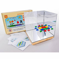 Игровой набор Фребеля "Мозаика геометрическая 3D" - «globural.ru» - Балашиха