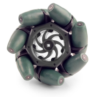 Технологичное колесо Mecanum 4" Mecanum Wheel 4" для конструктора VEX (4 штуки в упаковке) - «globural.ru» - Балашиха