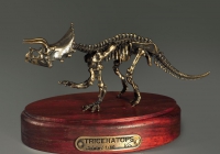 Модель скелета динозавра Triceratops - «globural.ru» - Балашиха