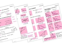 Таблицы по геометрии 7 класс (18 шук, формат А1) - «globural.ru» - Балашиха