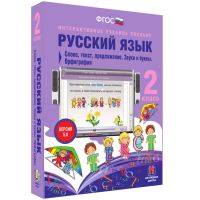 Русский язык 2 класс. Слово, текст, предложение. Звуки и буквы. Орфография - «globural.ru» - Балашиха