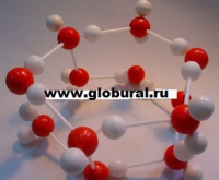 Модель "Кристаллическая решетка льда" (демонстрационная) - «globural.ru» - Балашиха