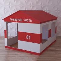 Детский игровой домик «Пожарная служба» - «globural.ru» - Балашиха