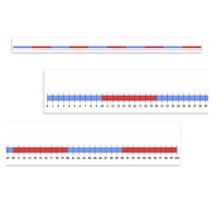 Нумирошка. Числовая прямая 0-100 по методике Нумикон - «globural.ru» - Балашиха