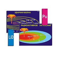 Модель-аппликация "Ядерное оружие" (ламинированная) - «globural.ru» - Балашиха