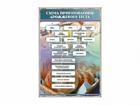 Стенд "Схема приготовления дрожжевого теста" - «globural.ru» - Балашиха