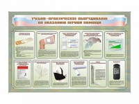 Стенды "Учебно-практическое оборудование по оказанию первой помощи" - «globural.ru» - Балашиха