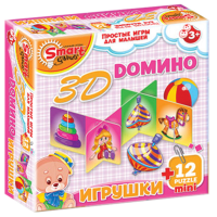 Комплект развивающих игр 3-5 лет. 3D домино (3-5 лет) - «globural.ru» - Балашиха