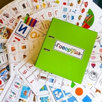 Альбом "Говоруша". Развивающие пособия на липучках  - «globural.ru» - Балашиха