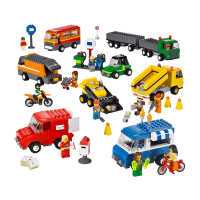 Набор "Общественный и муниципальный  транспорт. LEGO" - «globural.ru» - Балашиха