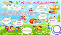 Стенд "Уроки вежливости" - «globural.ru» - Балашиха