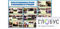 Стенд "Конституционные права и обязанности граждан" - «globural.ru» - Балашиха