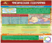 Стенд "Физическая география. Тектоника литосферных плит" - «globural.ru» - Балашиха