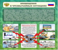 Стенд "Оповещения в чрезвычайных ситуациях" - «globural.ru» - Балашиха