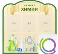 Стенд "На уроке химии" (вариант 3) - «globural.ru» - Балашиха