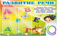 Стенд "Развитие речи" (вариант 1) - «globural.ru» - Балашиха