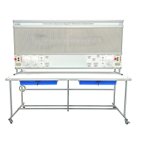 Учебный комплект лабораторного оборудования «Рабочее место электромонтажника» исполнение стендовое, монтажная панель - «globural.ru» - Балашиха