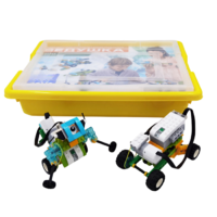 Набор для занятий робототехникой Ведушка с пластиковым боксом для хранения деталей - «globural.ru» - Балашиха