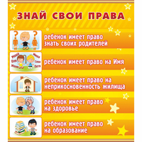 Стенд "Знай свои права" - «globural.ru» - Балашиха