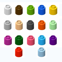  Элемент конструктора одиночный одноцветный Color Blocks 100 штук - «globural.ru» - Балашиха
