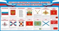 Стенд "Государственные и военные символы РФ" - «globural.ru» - Балашиха