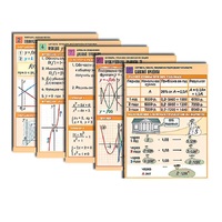 Комплект таблиц по всему курсу алгебры (50 шт., А1, полноцв, лам.) - «globural.ru» - Балашиха