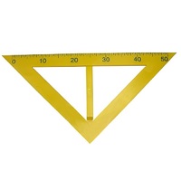 Угольник классный пластмассовый (45 и 45 градусов) - «globural.ru» - Балашиха