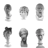 Комплект гипсовых моделей головы  - «globural.ru» - Балашиха