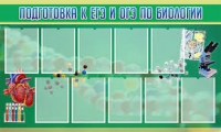 Стенд "Подготовка к ЕГЭ и ОГЭ по биологии" (вариант 2) - «globural.ru» - Балашиха