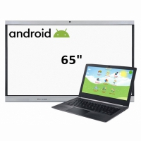Интерактивная панель 65", ноутбук - «globural.ru» - Балашиха