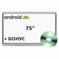 Интерактивная панель 75" (Android) - «globural.ru» - Балашиха