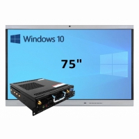 Интерактивная панель 75" (встроенный ПК, Win10, Intel i5) - «globural.ru» - Балашиха