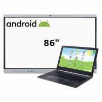 Интерактивная панель 86", ноутбук - «globural.ru» - Балашиха