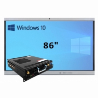 Интерактивная панель 86" (встроенный ПК Win10, Intel i5) - «globural.ru» - Балашиха