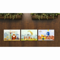 Комплект настенных панелей «Стройка» - «globural.ru» - Балашиха