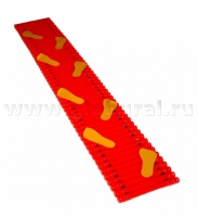 Дорожка массажная со следами(в чехле из кожи) - «globural.ru» - Балашиха