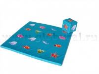 Игровой детский мат «Море» с кубиком (ВИК) - «globural.ru» - Балашиха