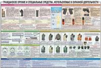 Плакат "Гражданское оружие и спецсредства, используемые в охранной деятельности" - «globural.ru» - Балашиха