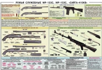 Плакат "Ружья служебные МР-133С, МР-153С, Сайга-410КВ" - «globural.ru» - Балашиха