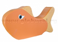 Напольная игрушка "Рыбка" с аппликацией (ВИК) - «globural.ru» - Балашиха
