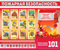 Стенд "Пожарная безопасность" - «globural.ru» - Балашиха