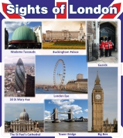 Стенд "Sights of london" - «globural.ru» - Балашиха