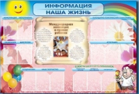 Стенд-уголок "Информация. Наша жизнь" - «globural.ru» - Балашиха