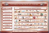 Трехсекционный базовый комплект "Травмы. Кровотечения. Ожоги" для учащихся общеобразовательных учреждений - «globural.ru» - Балашиха
