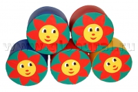 Пуфик «Солнышко» d=60*30см (ВИК) - «globural.ru» - Балашиха