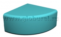 Угловой пуфик 60*60*32см (ВИК) - «globural.ru» - Балашиха